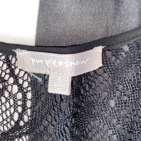 Cute black romper NWOT - Picture 3 of 4